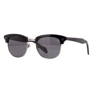 New AMERICAN OPTICAL Black Polarised Round Sirmont C1 ST GYN-P Sunglasses Women